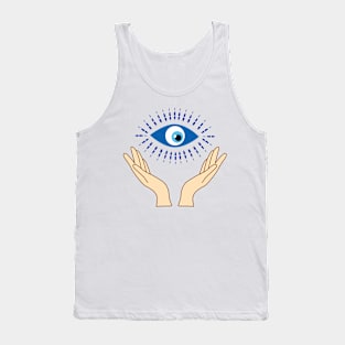 Eye in Hand: Visionary Design Tank Top